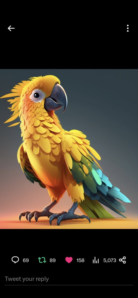 ciscoone70's tweet photo. This 🎨ART is really next level !! So detailed.. I CANT BELIEVE I MADE THE #ParrotList ! SO HYPED.. AND GRATEFUL!! THANKS TO WHOLE TEAM .. 🦜🦜🦜 .. GONNA BE FLYING HIGH .. https://t.co/NeXAnPeX6y