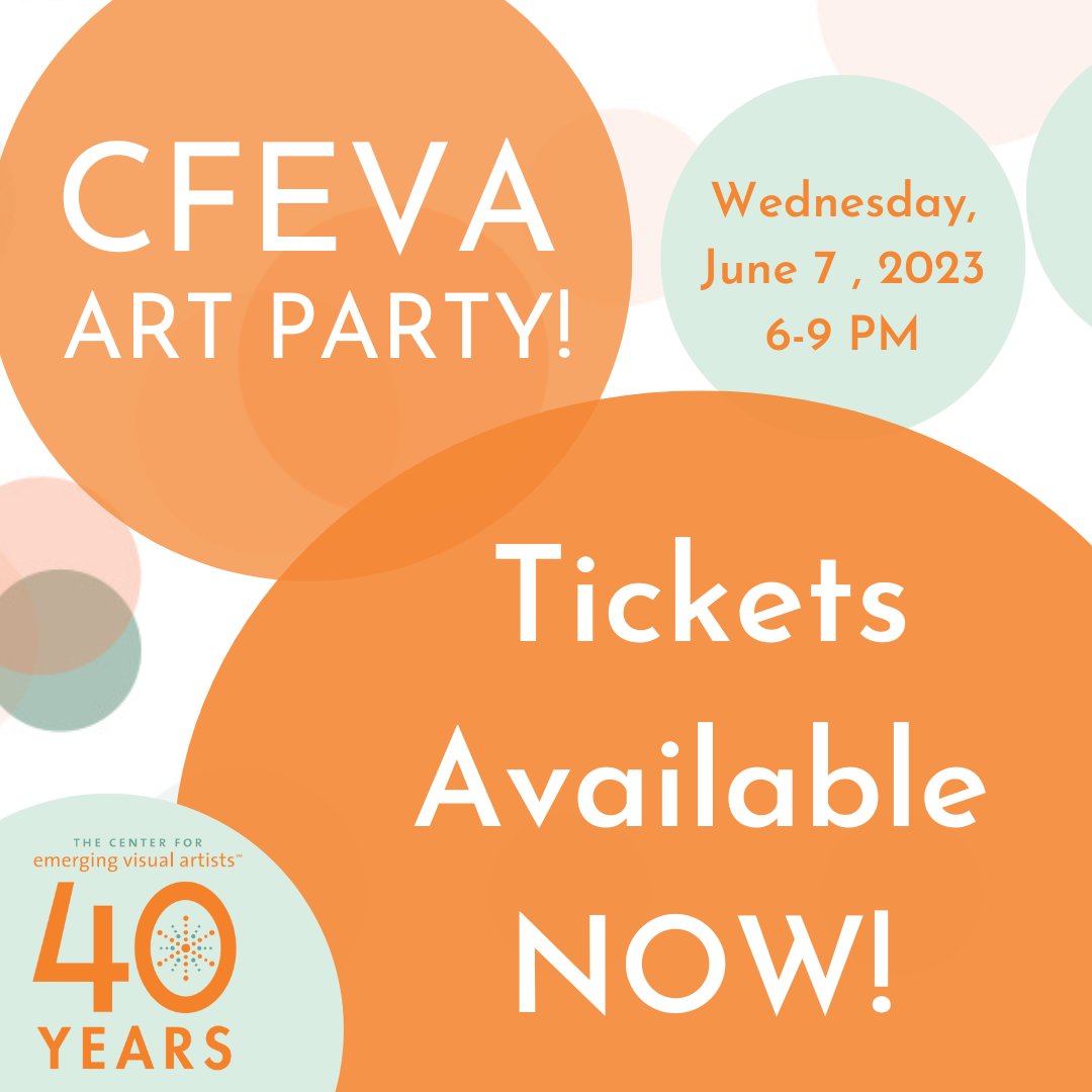 Art Party tickets NOW available! eventbrite.com/e/cfeva-art-pa… #philacfeva #cheersto40yearscfeva
