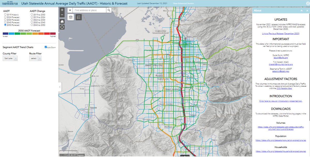 EsriTransport's tweet photo. @WasatchCouncil has developed a series of GIS-based applications to help planners and the public understand  growth in the region. Read the case study: https://t.co/VMKjEKVeFV https://t.co/iIPUf6WahK