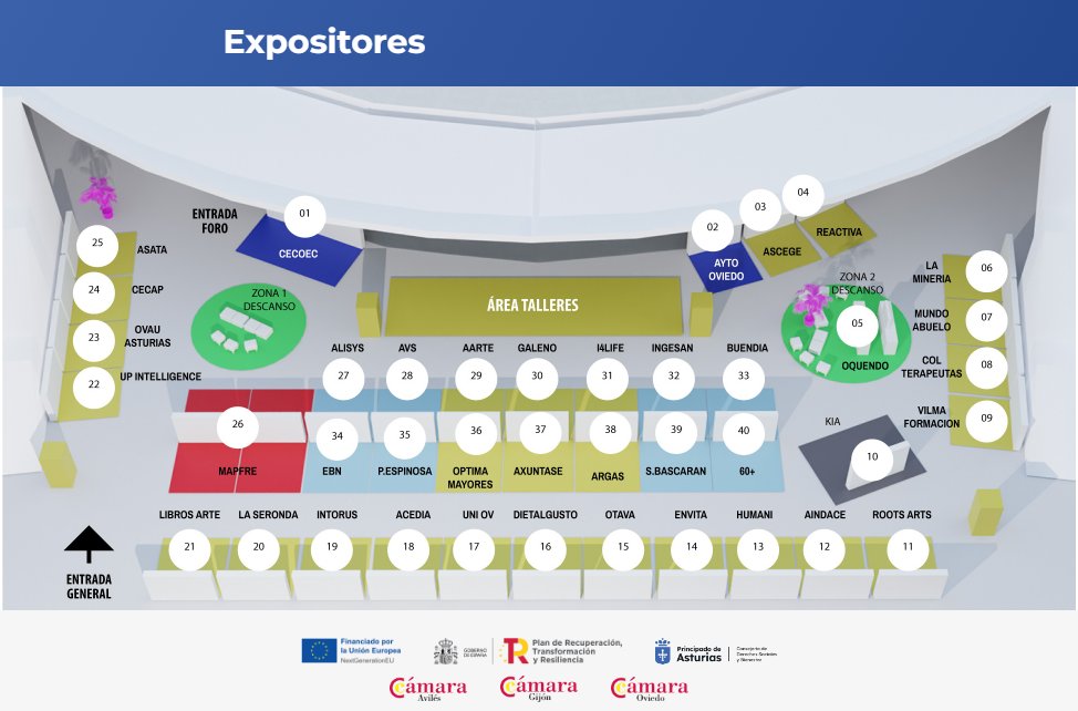 Los próximos días 20, 21 y 22 de abril se celebrará en #Oviedo el Encuentro de Economía del Cuidado en Asturias (<a href="/CECOEC_/">CECOEC</a>) donde tendremos 40 expositores de entidades y empresas relacionadas con el cuidado.

🌐 Toda la información del evento en: ow.ly/oJPF50NKRYX