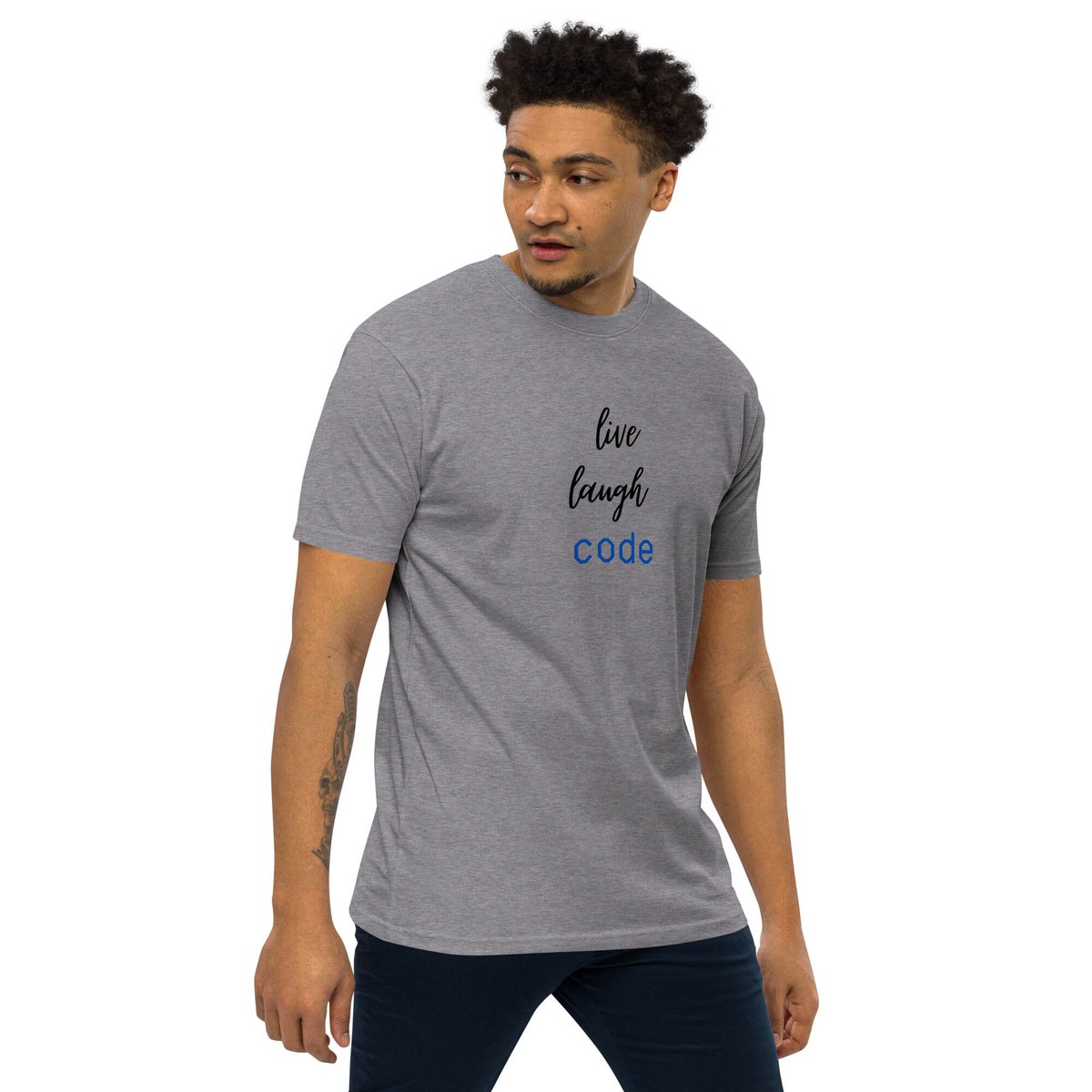 designbybitlion's tweet photo. Limited offer! This awesome Coding Shirt | Live laugh code | programming t-shirt | light | men's | Computer Science for $24.00..
https://t.co/BSQ27DS0V3
#ProgrammerTShirt #CodeGeekGift https://t.co/5l1buKv40p