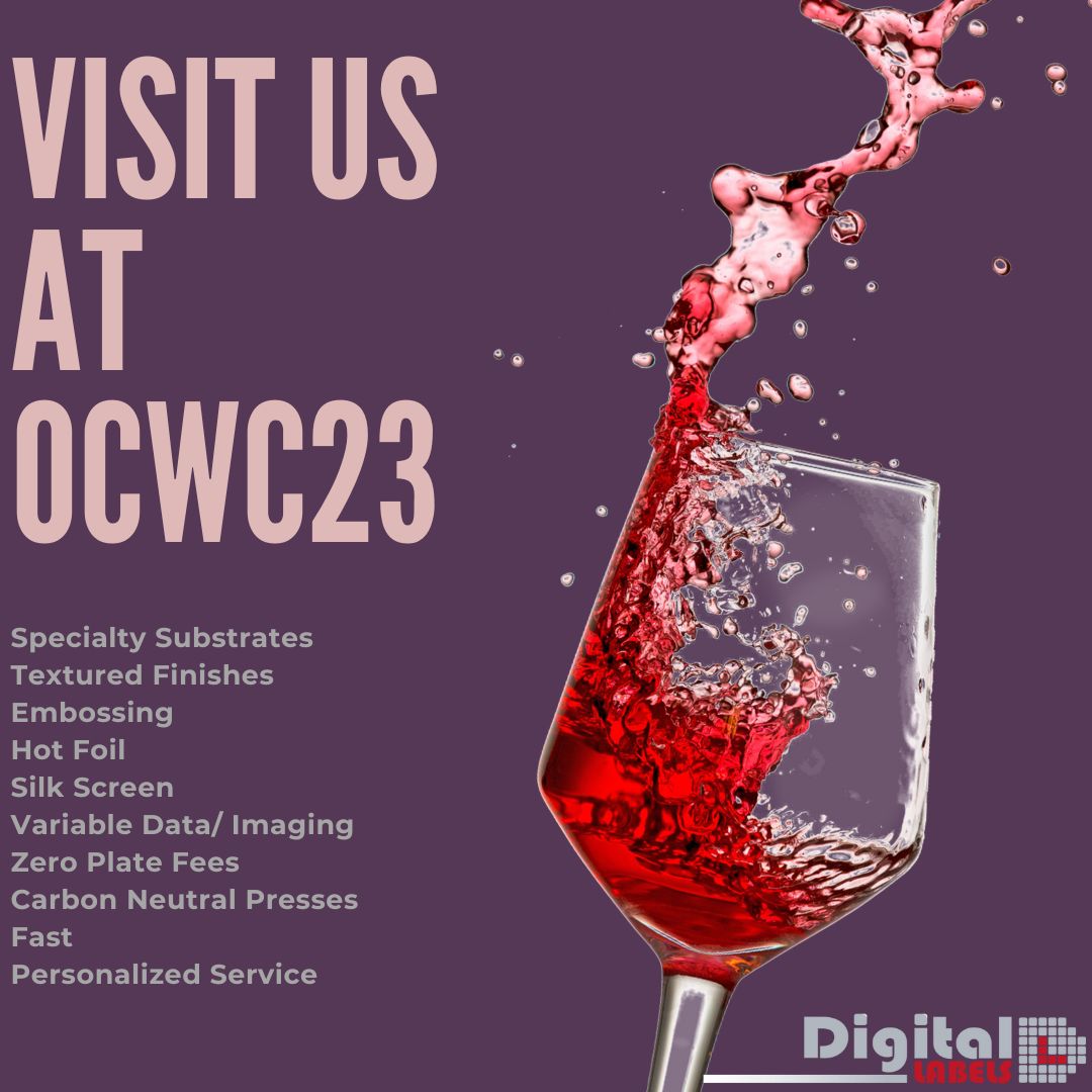 Digitallabelsca's tweet image. Heading to #Niagara to be part of the #OCWC23 April 18th/23