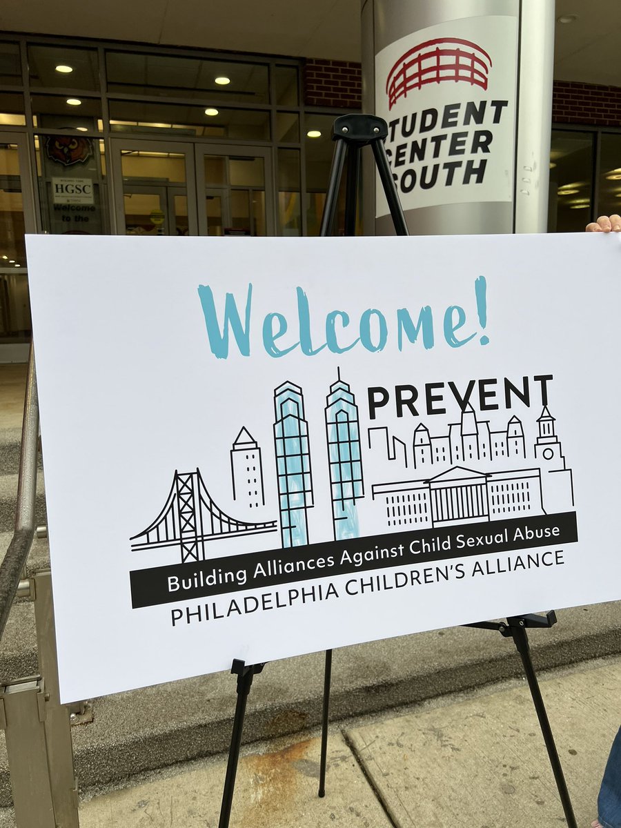itsaliciakozak's tweet photo. Had a great time keynoting the @KidAllPCA “PREVENT” conference. Thank you @TempleUniv for hosting us!

PCA’s mission is to ensure that all children in Phil are safe from abuse

I was also given this cute sweatshirt. It may be spring, but it’s so comfyyy ☺️ https://t.co/IB7qCD632l