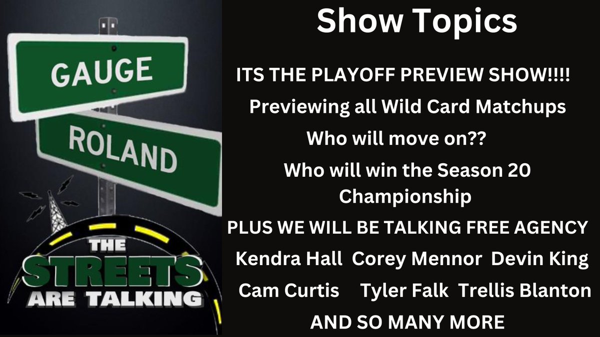 WEDNESDAY NIGHT!!! 7pmEST We will be previewing the playoffs and of course talking about the latest in FA news! If you want to join in on this conversation join the discord link below

discord.gg/KdFYkb6E
