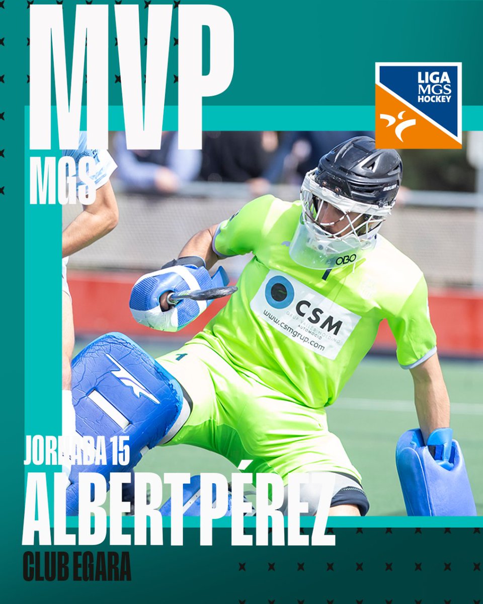 rfe_hockey's tweet photo. 🎖 ¡ Chefo Basterra y Albert Pérez se reparten el MVP del #PartidazoMGS de la jornada 15!
👉🏽 Consulta todos los resultados y clasificación de la #LigaMGS
#HockeyEspaña | @MGS_Seguros https://t.co/NIVgK50ljo