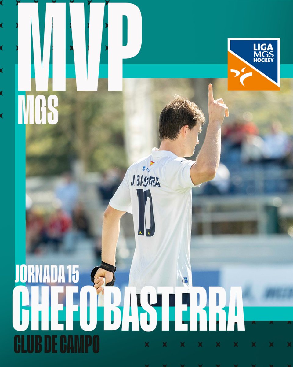 rfe_hockey's tweet photo. 🎖 ¡ Chefo Basterra y Albert Pérez se reparten el MVP del #PartidazoMGS de la jornada 15!
👉🏽 Consulta todos los resultados y clasificación de la #LigaMGS
#HockeyEspaña | @MGS_Seguros https://t.co/NIVgK50ljo