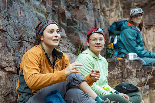 NAUAlumni's tweet image. #PridePoint ✨ Learn how a group of @NAU Parks and Recreation professors enrolled in an American Sign Language (ASL) class together are creating a more inclusive environment in their classrooms: bit.ly/3lQAQIa