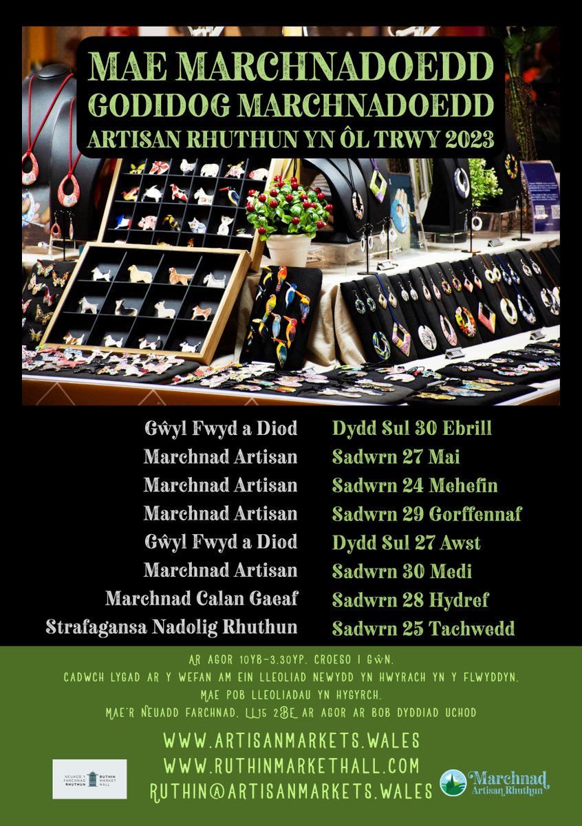 🤩
#marchnadartisanrhuthun #ruthinartisanmarkets #ruthin #rhuthun #daysoutnorthwales #gogleddcymru #northeastwales #foodfestival #artisanmarket #shoplocal #supportyourhighstreet #supportlocal #lovelivelocal