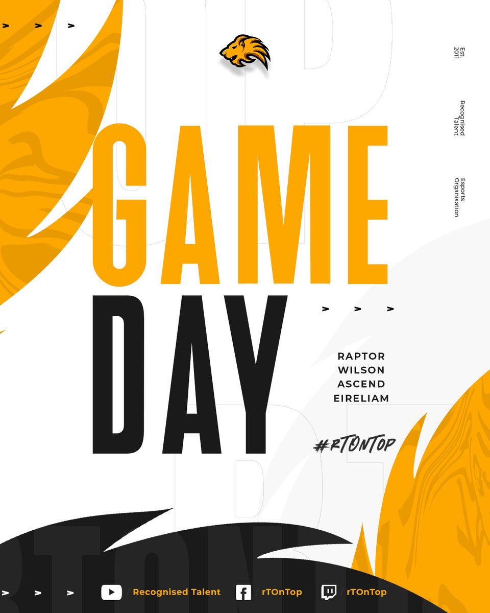 rTOnTop's tweet photo. MATCHDAY #2 IS HERE! - @XP_Europe
π - Division 4
π - @VassaleSports
π€ - 9:30PM BST
π¦- @RaptxrSzn
π¦- @W1LS0NNN
π¦- @Ascendoncod
π¦- @Eireliamm
#rTOnTop x #Armagg https://t.co/Qb0CeNwdnc