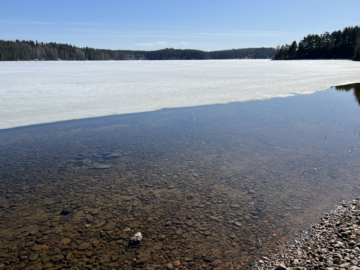 Keväinen iltapäivä Saimaalla. Luontoa ja kulttuuria #imatra