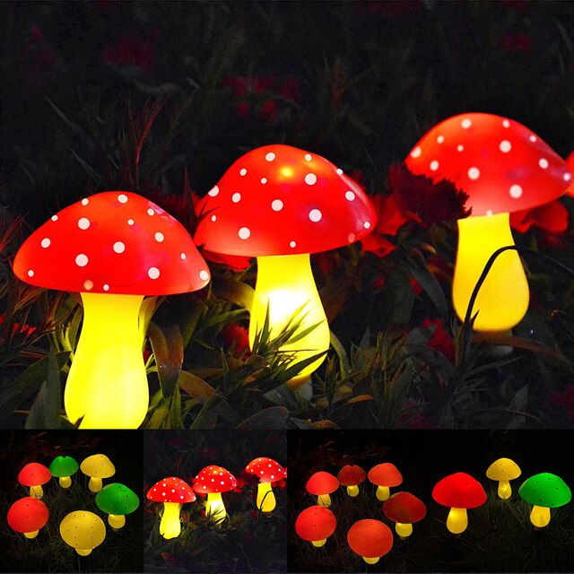 Looking for new outdoor lighting? These mushroom shaped garden lights are solar powered, waterproof, and perfect for your garden. Check out our website to get them delivered directly to you! plantsgaloreandmore.com/product/4-5m-o… #garden #gardenlights #mushroomlights #gardening #gardenlife