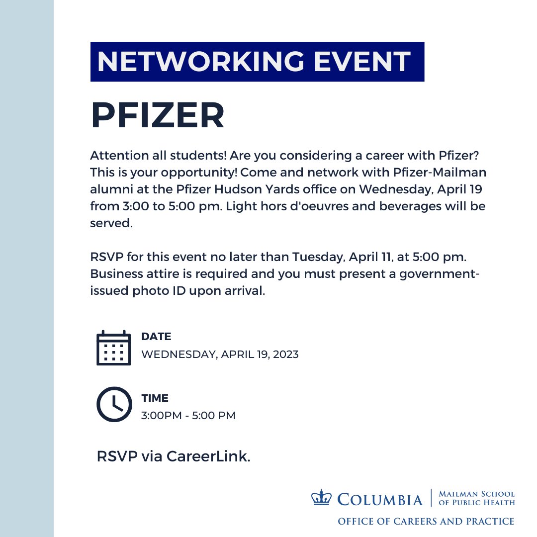 Columbia Mailman Career Services (@msphocs) on Twitter photo 