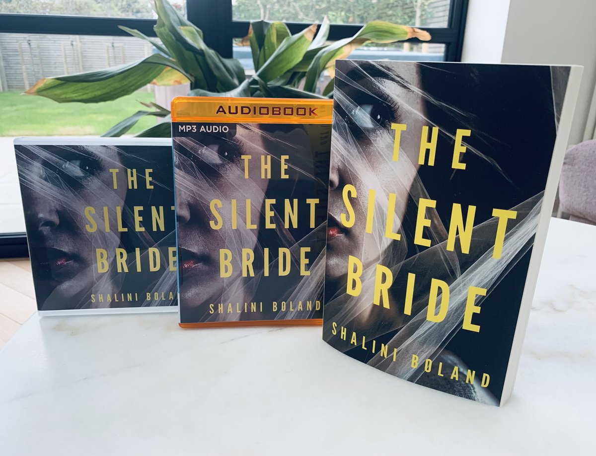 ShaliniBoland's tweet photo. I'm giving away 3 signed ARCs of THE SILENT BRIDE! Published June 1st by @AmazonPub To enter:
*Like
*RT
*Comment with the format you'd like (MP3/CD/Print)
*Extra entry if you tag a bookish friend :) 
UK only. Ends 28.04.23 #bookgiveaway #thriller https://t.co/r4QIaXLdWL https://t.co/M6wWDlSHLQ