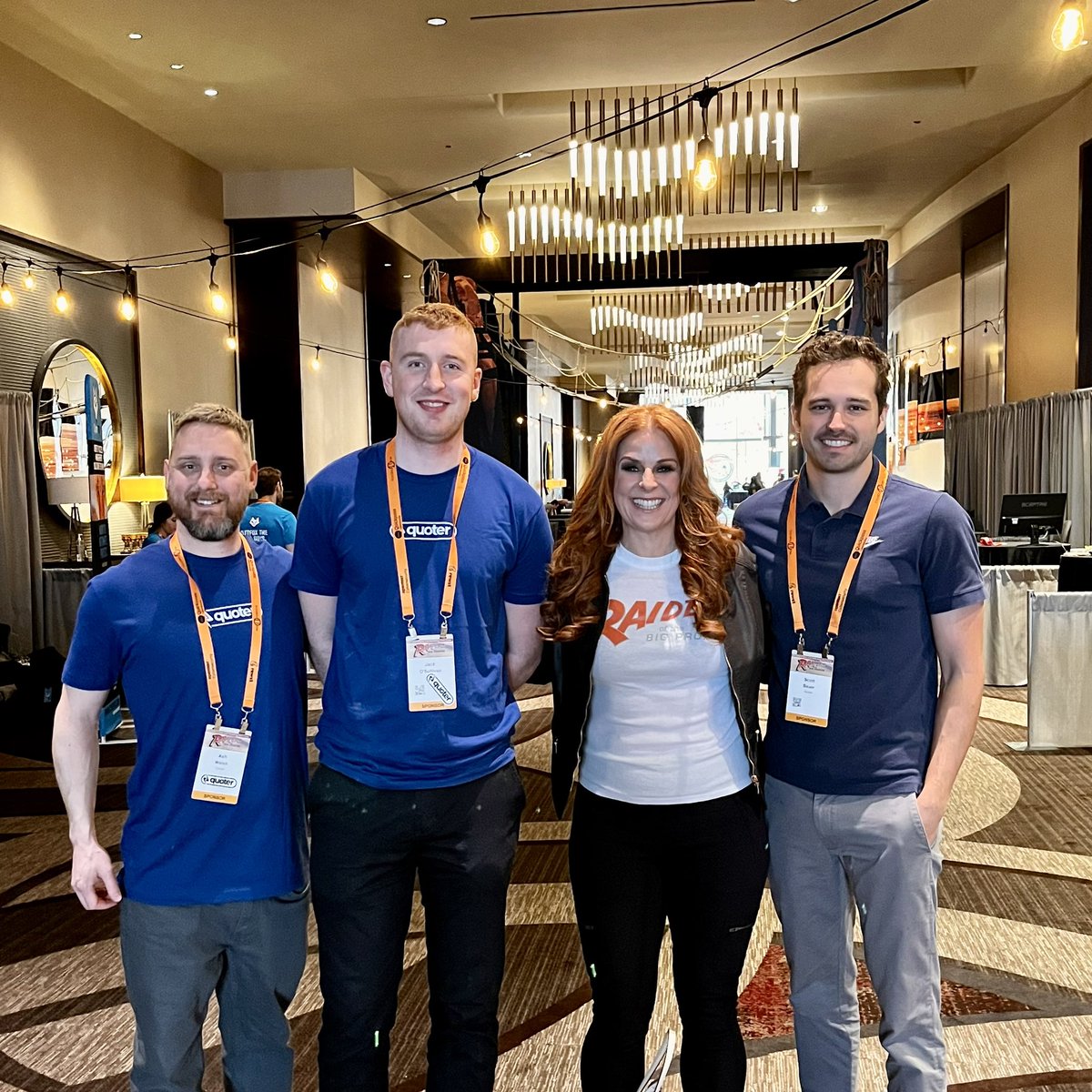 quotersoftware's tweet photo. Back from #TMTbootcamp hosted by @robinrobins in Nashville!
If you missed us, please connect with a product expert to see a custom demo of @quotersoftware here:
https://t.co/O0SFDQ36Iv https://t.co/wyCUzf5Ia9