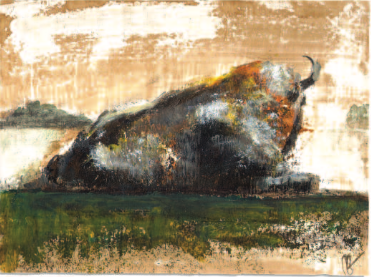 BuffaloField's tweet photo. "We are a spirit, we are a natural part of the earth, and all of our ancestors, all of our relations who have gone to the spirit world, they are here with us." – John Trudell
Artwork by: Catherine Gardon
#letbuffaloroam #endangeredspecies #nationalmammal #yellowstonenationalpark https://t.co/npoyDm1oUA