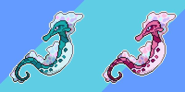 tropkicks's tweet image. New sprites of Selpie and it’s evolutions from @TravisComm. Designs by @Mat4265 like usual