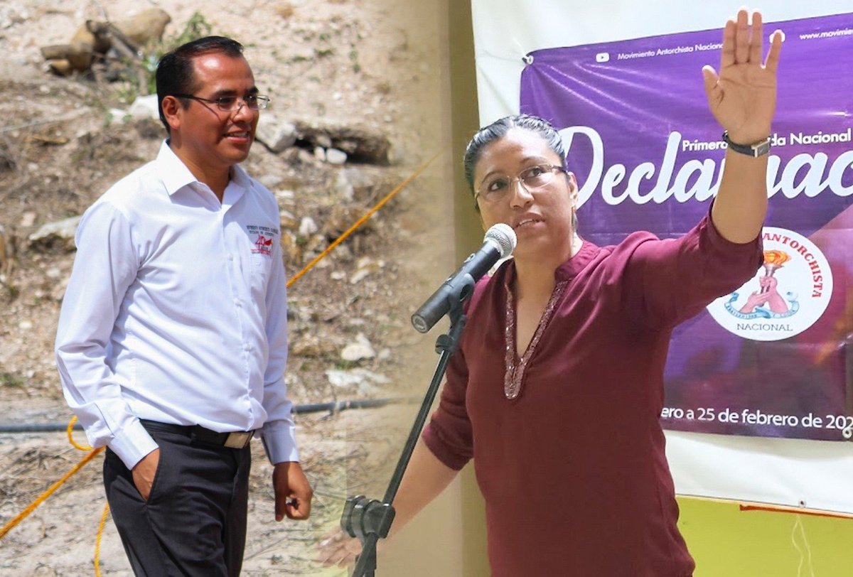AntorchaOficial's tweet photo. ¡Alto a los crímenes políticos contra líderes antorchistas!
#ExigimosJusticiaEnGuerrero para nuestros compañeros nuestros compañeros Conrado Hernández Domínguez, su esposa Mercedes Martínez Martínez y su pequeño hijo Vladimir https://t.co/6oWBqx5d56