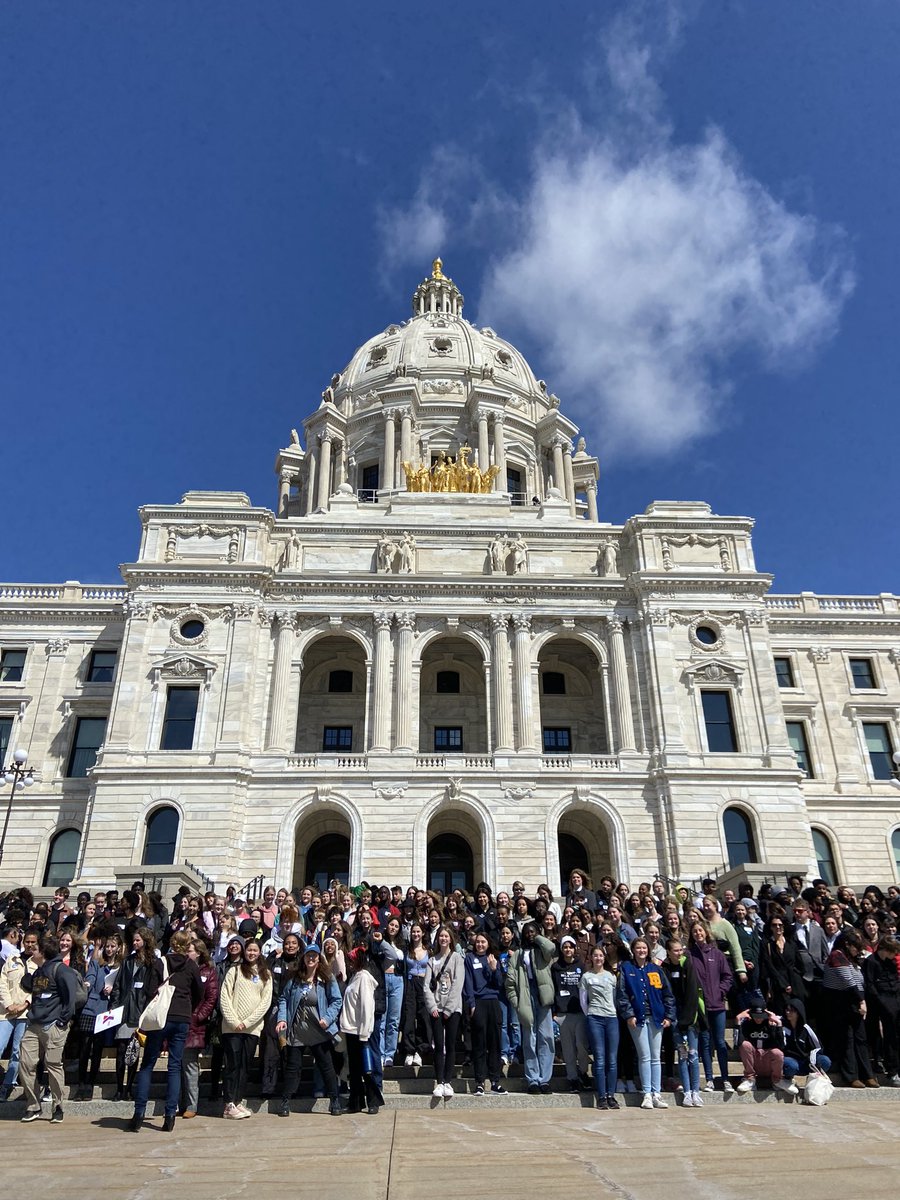 🙋‍♂️🙋🏽‍♂️🙋🏼‍♀️🙋🏿‍♀️🙋🏽🙋🏾‍♂️ Youth Day at the Capitol! 🙋‍♂️🙋🏽‍♂️🙋🏼‍♀️🙋🏿‍♀️🙋🏽🙋🏾‍♂️

#ydac23 #mnleg #youthvoice