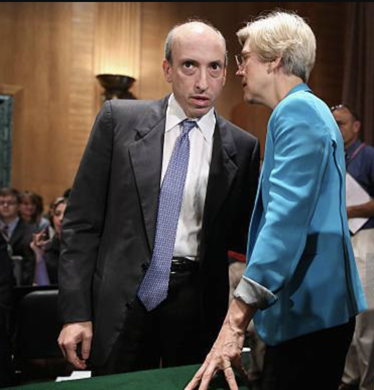 Remember folks, corrupt regulator <a href="/GaryGensler/">Gary Gensler</a> didn't do anything to stop scammers Sam Bankman-Fried &amp; FTX, Celsius &amp; Alex Mashinsky, Do Kwon Terra Luna, 3 AC but he is attacking regulated and legit entities/projects who are are trying to do the right thing. 

#firegarygensler