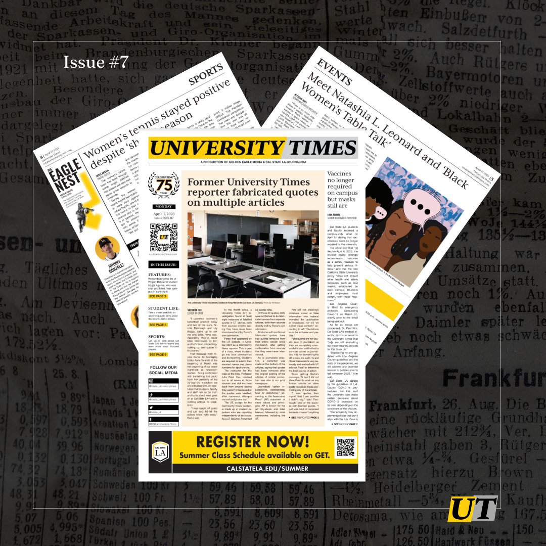 Our newest issue has hit our yellow boxes on campus. Grab your copy today!