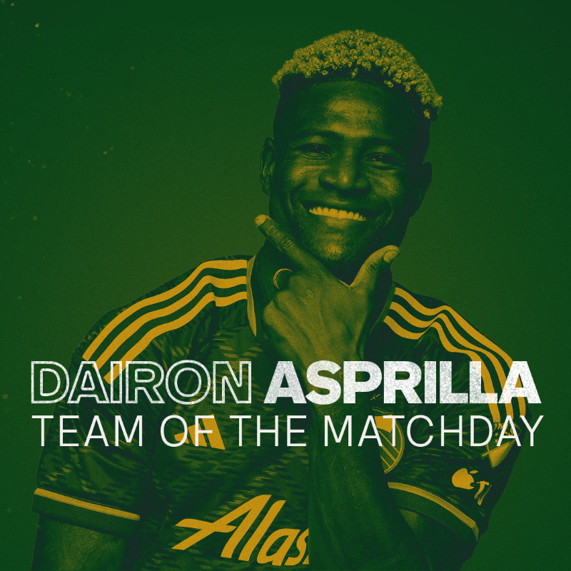 TimbersFC's tweet photo. De Colombia Pa'l @MLS 🤩🇨🇴

@daironasprilla, Santi Moreno, and JDM all represent the Rose City on this week's Team of the Matchday 👏

#RCTID