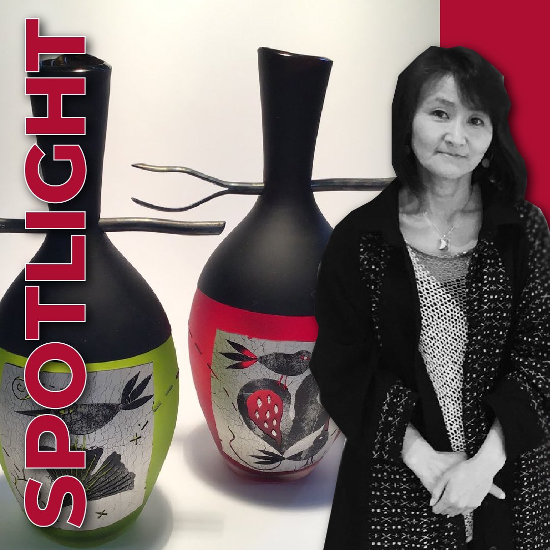 pomoarts's tweet photo. https://t.co/iNBMNVIkW7

April is Celebrate Cultural Diversity month! Meet Naoko Takenouchi, a Japanese glass artist who has two beautiful pieces in the gallery as part of Common Threads. https://t.co/xaa0WKuooK