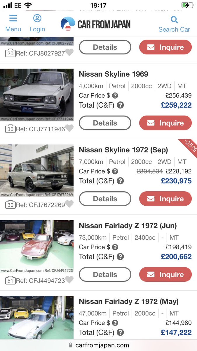 ReubenSen's tweet photo. @B4ZZ_B0W5K1 @NormanLancast3r The first z serious actually sold in Japan as the Nissan fairlady z and was branded Datsun in other markets https://t.co/POJMQpSBl7