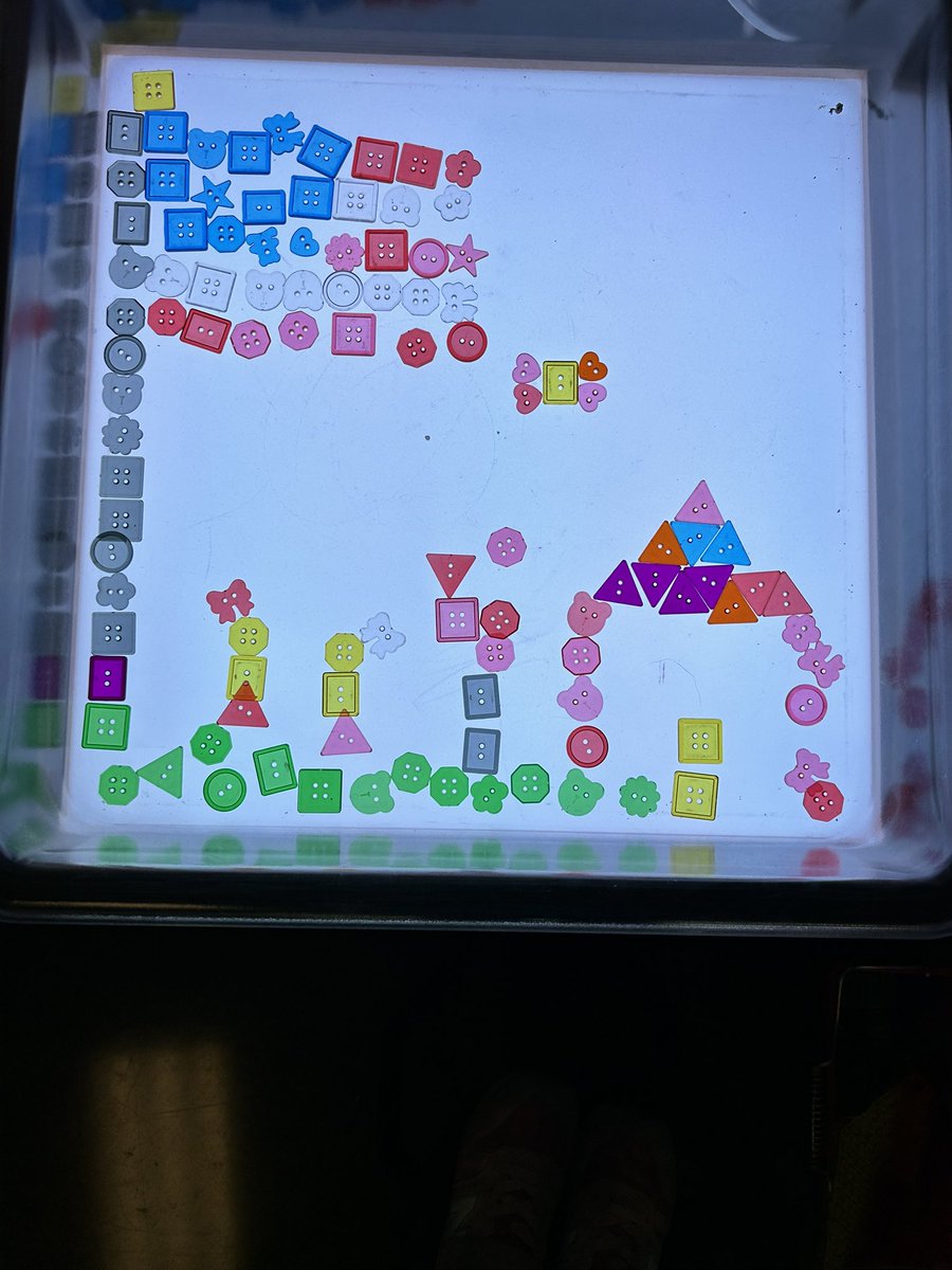 Erina made her and her friend (at the bottom with bows in their hair) at school, with the American flag! #lighttable