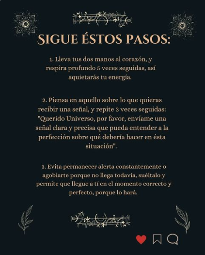 Suerte_ya's tweet photo. #Felizlunes ¿Cómo pedir correctamente una señal al Universo?

Sigue estos pasos:

Llama al 917370737 para una consulta completa de tarot y videncia https://t.co/5mal66XzMg
