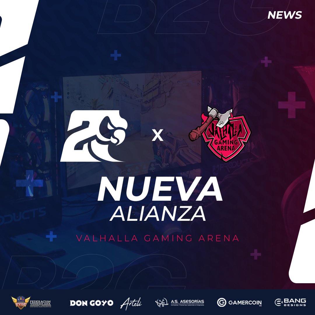 Nos complace presentar a nuestra nueva arena aliada: 
<a href="/valhallaarenave/">Valhalla Gaming Arena</a>
En ella estaremos entrenando para futuras competiciones.