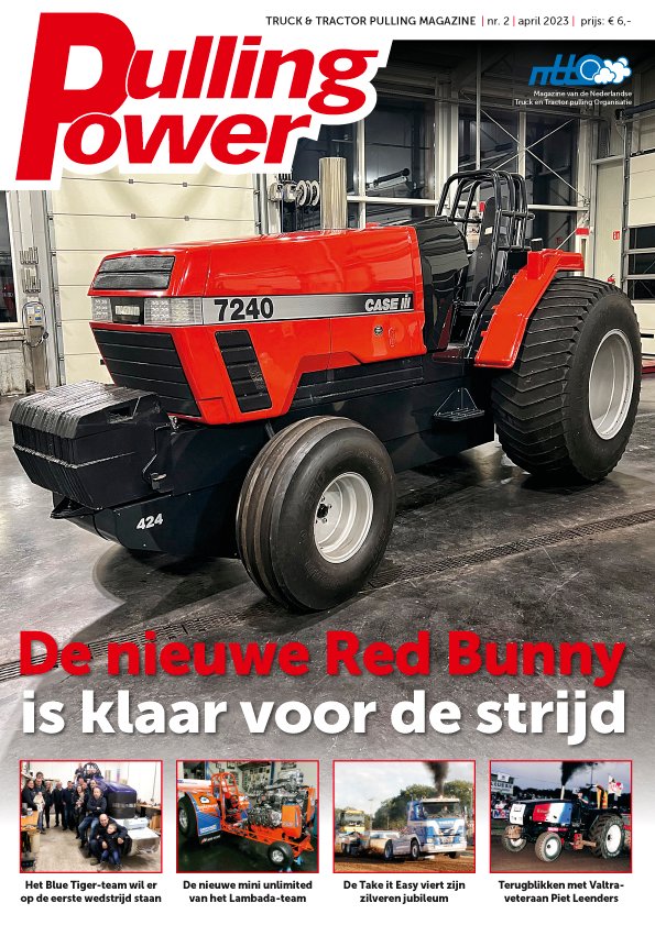 Nieuwe Pulling Power Magazine April 2023 Nummer 271 is uit. #TruckPulling #TractorPulling #NTTO #GrandNational #National #Farmstock #CompactDiesel