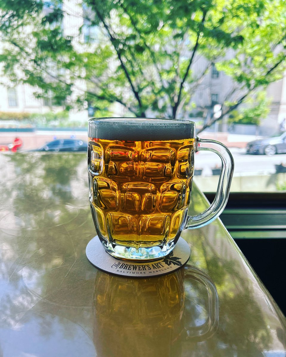 Steveej65's tweet photo. “Hope Springs Eternal” Spring lager, 5.8% abv, now on tap at @brewersart . Brewed from a grist of pilsner and light malt, bittered with Mittelfrüh, finished and lightly dry hopped with Saphir. Get some! #lagerlagerlager https://t.co/MVTVaX3WyT