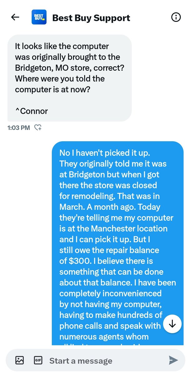 ErikaNichele's tweet photo. This Is BS @BestBuy @BestBuySupport https://t.co/1Tpmkn3YCL
