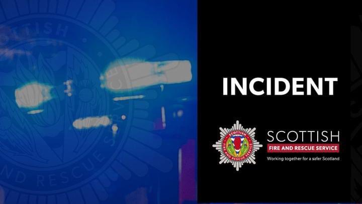 🚨Emergency call🚨 Crews were paged at 16:45 to a serious road traffic collision involving 2 cars on the A82 just north of Alltsigh. Crews used cutting gear to release casualties and also assisted Scottish Ambulance Service with casualty care. S38P6 S40P6