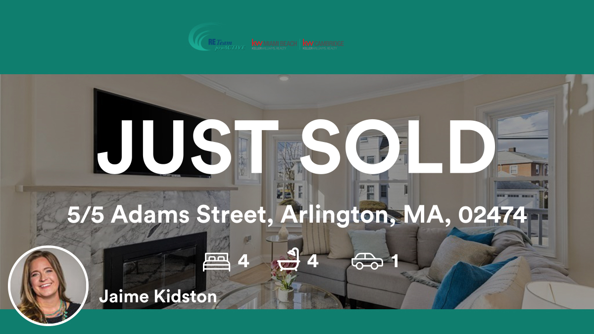 proActiveREteam's tweet photo. 🛌 4 🛀 4 🚘 1
📍 5/5 Adams Street, Arlington, MA, 02474

Our agent’s latest sale on RateMyAgent
 9080329
https://t.co/CORdWzEqSj

...
#ratemyagent #realestate https://t.co/CUClwGTp2R