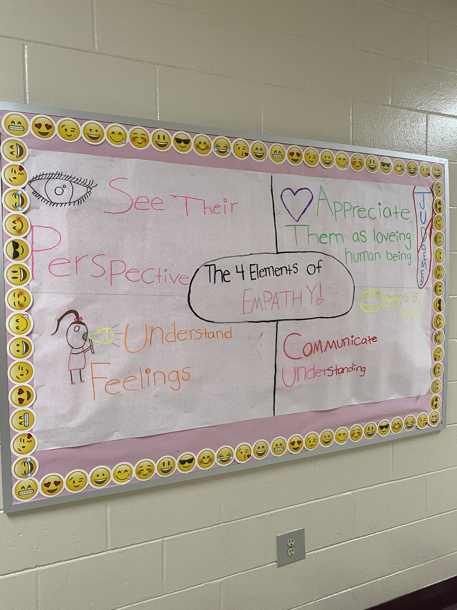 NewBridge2325's tweet photo. When one of our students is ready to return to his or her home school, they complete a bulletin board project highlighting a personal skill gained while at NBA. Here are a couple! #studentsuccess #bridgethegap #selfdirect #empathy @LexingtonTwo https://t.co/DU1CD3o0h0