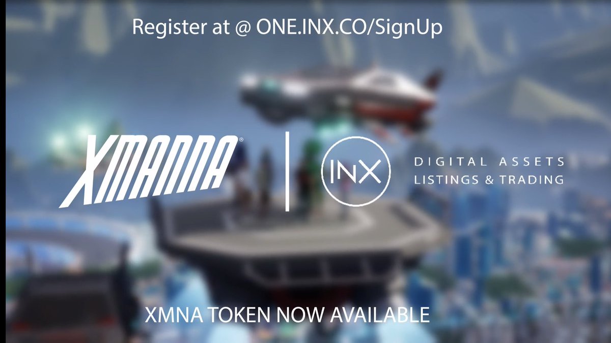 Douglas Borthwick (@dcborthwick) on Twitter photo In just 1 week, <a href="/XMANNAOfficial/">XMANNA Official</a> security tokens will become available for sale at <a href="/INX_Group/">INX</a>. We at <a href="/BluCanaryCap/">Blu Canary Capital</a> are excited to be involved. Be sure to register at one.inx.co/signup ahead of the offering. In just 1 week, <a href="/XMANNAOfficial/">XMANNA Official</a> security tokens will become available for sale at <a href="/INX_Group/">INX</a>. We at <a href="/BluCanaryCap/">Blu Canary Capital</a> are excited to be involved. Be sure to register at one.inx.co/signup ahead of the offering.