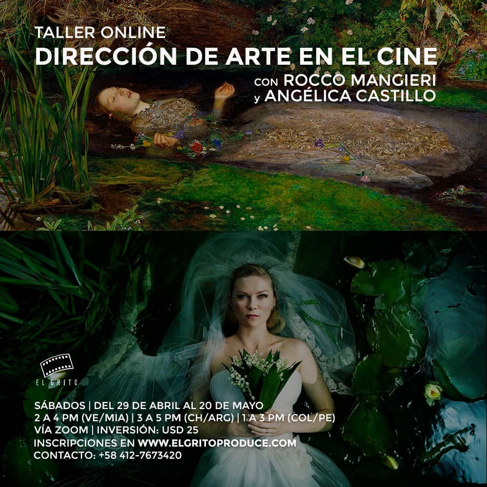 Taller virtual de dirección de arte 🎨
elgritoproduce.com
