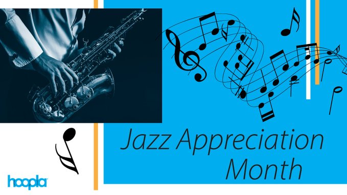 April is Jazz Appreciation Month! J.A.M. out on  with your #LAPL card and enjoy free #movies, #audiobooks, #music, and more to celebrate. #JazzAppreciationMonth 
hoopladigital.com/collection/2499