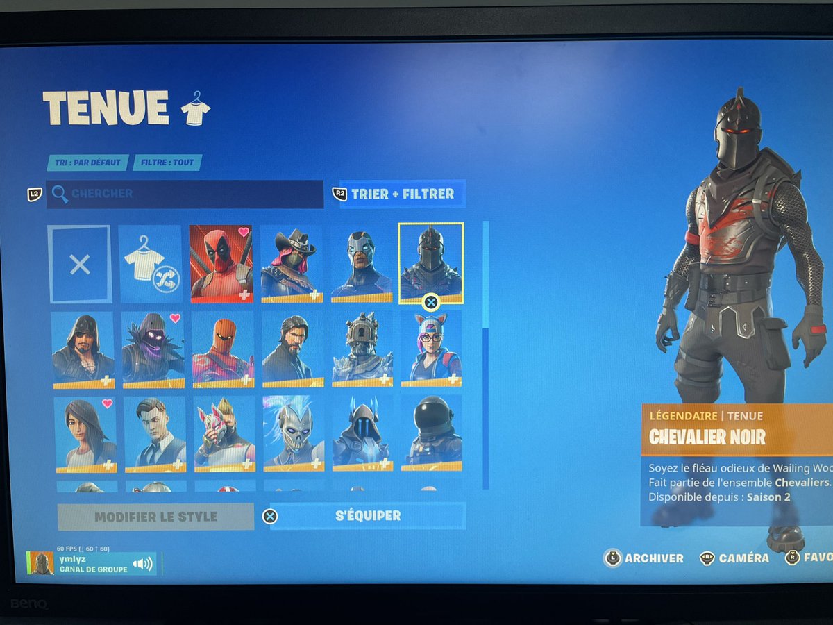 mylsf1's tweet photo. Compte Fortnite avec le chevalier noir, floss, Mako et d’autres items rares a vendre
Venez pv https://t.co/5IPTKzypSS