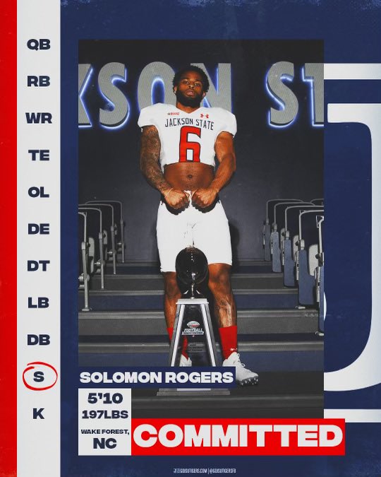 Solomon_Rogers1's tweet photo. 📍 @GoJSUTigersFB https://t.co/YSlh0Scw1X