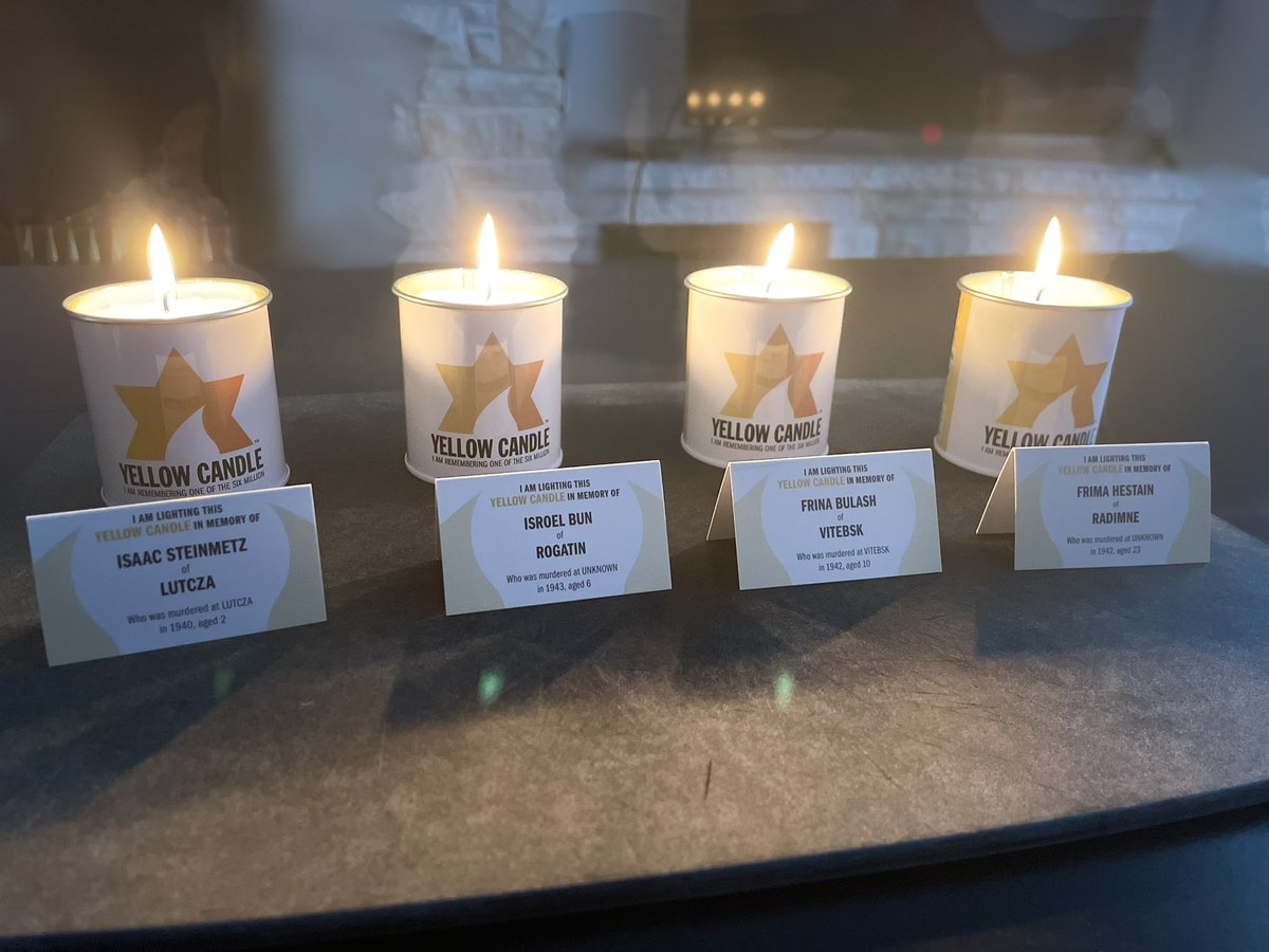 May their Memory be a Blessing #YomHashoah #Yellowcandle @YellowCandleUK