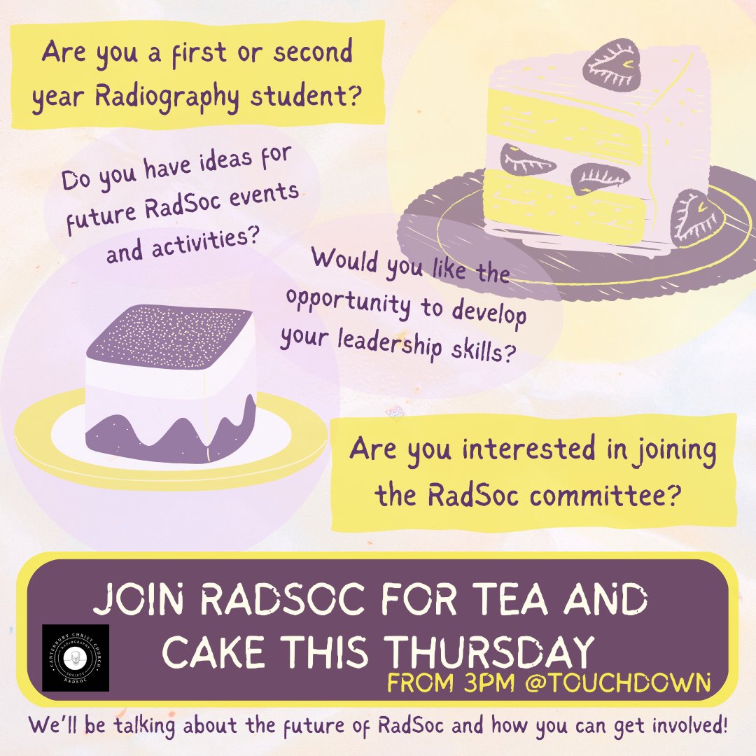 CCCURadSoc (@radsoccccu) on Twitter photo 🌟If you want to get involved in the RadSoc committee, this is your chance to find out more!!
📣Join RadSoc this Thursday <a href="/3pm/">Sexual GIF</a> in Touchdown
Take a break from your audits revision and assignments📚- we’ll be bringing the cake!🧁
#radiography #cccu @CCCUStudents #raddiary 🌟If you want to get involved in the RadSoc committee, this is your chance to find out more!!
📣Join RadSoc this Thursday <a href="/3pm/">Sexual GIF</a> in Touchdown
Take a break from your audits revision and assignments📚- we’ll be bringing the cake!🧁
#radiography #cccu @CCCUStudents #raddiary