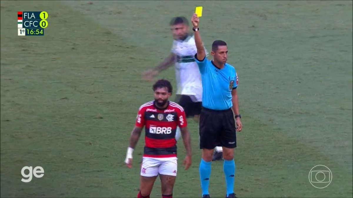 ge on Twitter "Os 10 primeiros jogos do Brasileirão tiveram 21 cartões