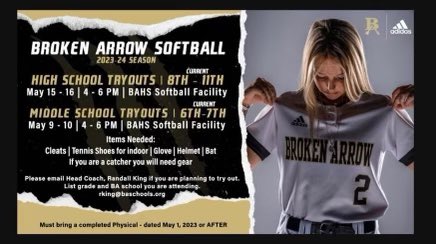 Broken Arrow Lady Tigers Softball tweet media