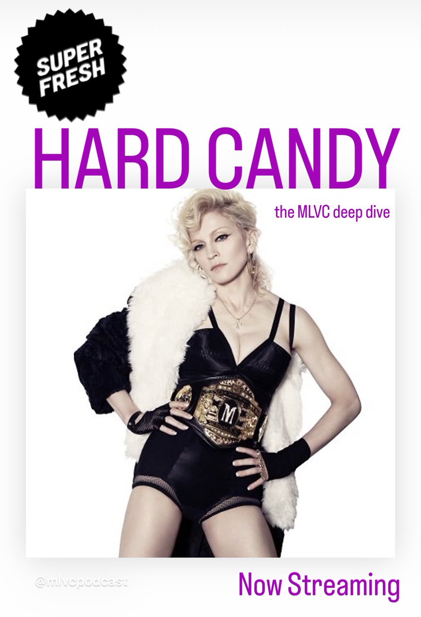 mlvcpodcast's tweet photo. MLVC celebrates the 15th anniversary of @Madonna’s Hard Candy album! Streaming now wherever you listen to podcasts! #mdolla #mlvcpodcast https://t.co/MXC0t1y8u1