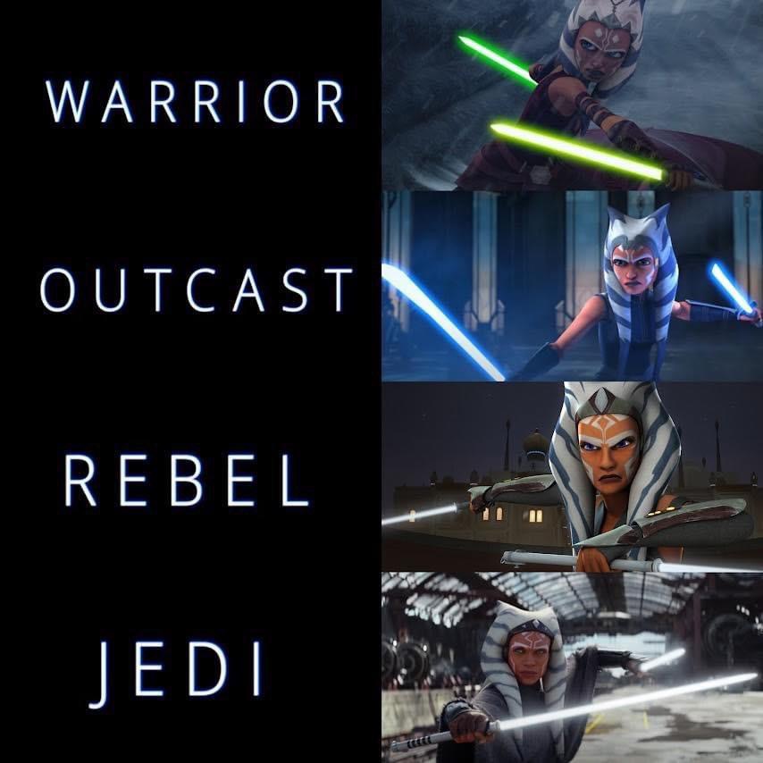 SWCultureLive's tweet photo. Who’s hyped for the #Ahsoka series?! 🤟 https://t.co/uVOMg5Pgnw
