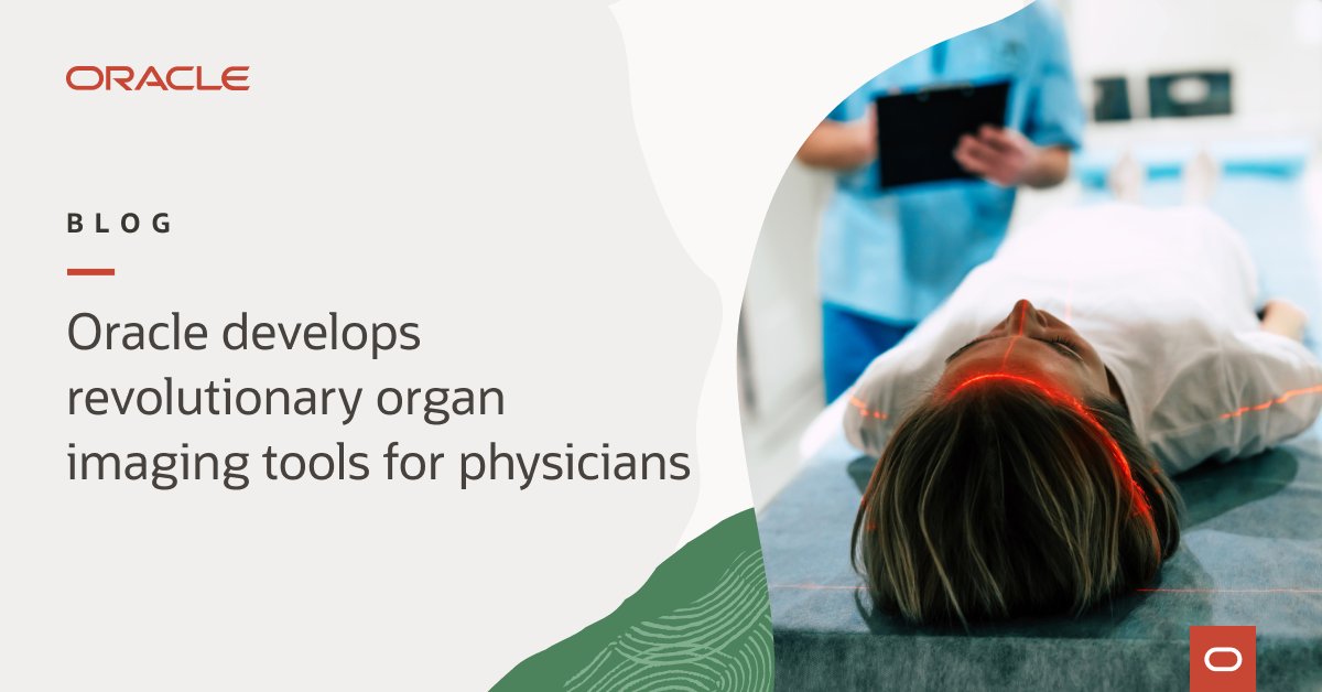 fteter's tweet photo. .@Oracle is developing a new suite of medical imaging tools for better #healthcare!

Read more from @OracleResearch: https://t.co/IUISkqf5uZ https://t.co/K36JpufYIs