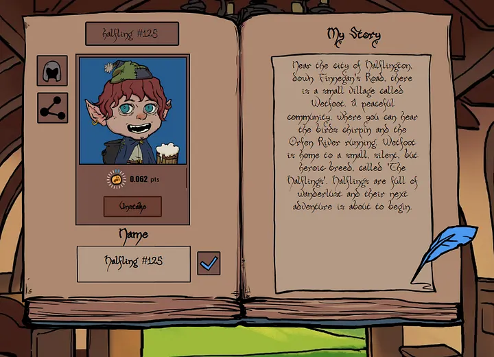 Adventurous Halflings ⛺️👣 - Traitswap is live! tweet media