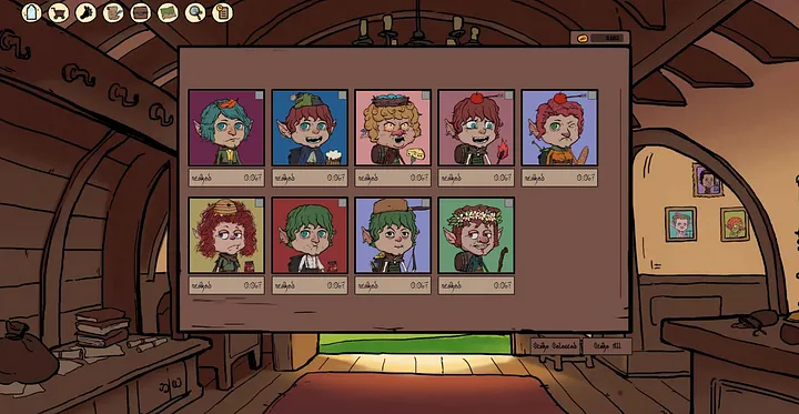 Adventurous Halflings ⛺️👣 - Traitswap is live! tweet media